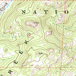 United States Geological Survey Cow Creek Mountain, WY (1968, 24000-Scale) digital map
