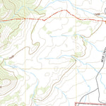 United States Geological Survey Cow Creek Mountain, WY (2021, 24000-Scale) digital map