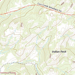 United States Geological Survey Cow Creek Mountain, WY (2021, 24000-Scale) digital map