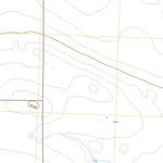 United States Geological Survey Cow Creek, MT (2020, 24000-Scale) digital map
