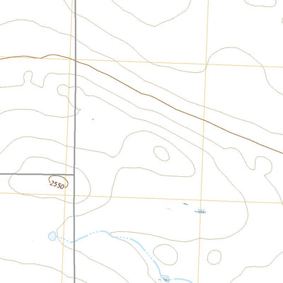 United States Geological Survey Cow Creek, MT (2020, 24000-Scale) digital map