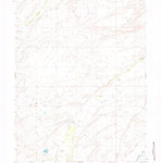 United States Geological Survey Cow Creek Ranch, WY (1961, 24000-Scale) digital map
