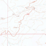 United States Geological Survey Cow Creek Ranch, WY (1961, 24000-Scale) digital map