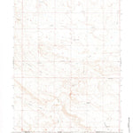 United States Geological Survey Cow Creek Reservoir SW, WY-CO (1970, 24000-Scale) digital map