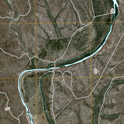 United States Geological Survey Cow Creek Tank, TX (2010, 24000-Scale) digital map