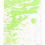 United States Geological Survey Cow Creek, UT (1971, 24000-Scale) digital map