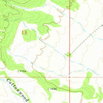 United States Geological Survey Cow Creek, UT (1971, 24000-Scale) digital map
