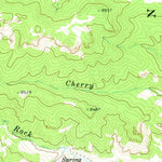 United States Geological Survey Cow Creek, UT (1971, 24000-Scale) digital map