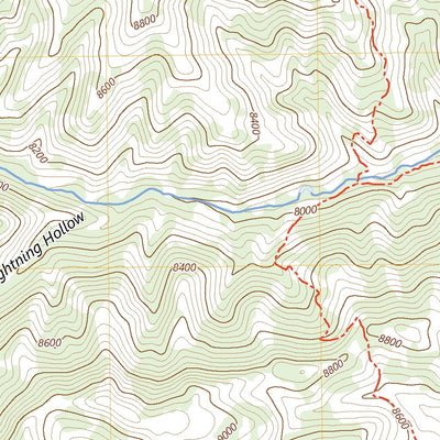 United States Geological Survey Cow Creek, UT (2023, 24000-Scale) digital map