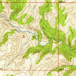 United States Geological Survey Cow Face Hill, MT (1955, 24000-Scale) digital map