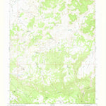 United States Geological Survey Cow Flats, UT (1969, 24000-Scale) digital map