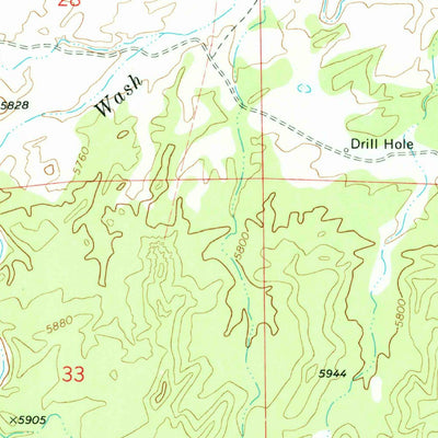 United States Geological Survey Cow Flats, UT (1969, 24000-Scale) digital map