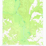 United States Geological Survey Cow Hell Swamp, GA (1974, 24000-Scale) digital map