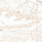 United States Geological Survey Cow Hollow Creek, WY (1969, 24000-Scale) digital map