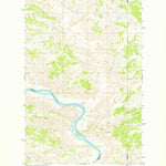 United States Geological Survey Cow Island, MT (1954, 24000-Scale) digital map