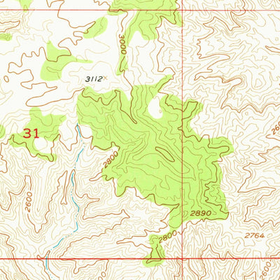 United States Geological Survey Cow Island, MT (1954, 24000-Scale) digital map