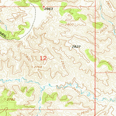 United States Geological Survey Cow Island, MT (1954, 24000-Scale) digital map