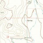 United States Geological Survey Cow Lakes, OR (1969, 24000-Scale) digital map