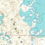 United States Geological Survey Cow Lakes, OR (1969, 24000-Scale) digital map
