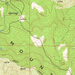 United States Geological Survey Cow Mountain, CA (1958, 24000-Scale) digital map