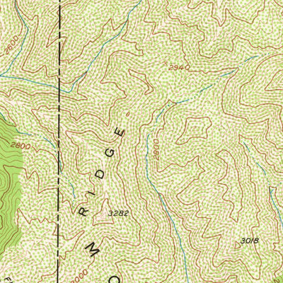 United States Geological Survey Cow Mountain, CA (1958, 24000-Scale) digital map