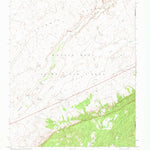 United States Geological Survey Cow Springs, AZ (1970, 24000-Scale) digital map