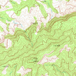 United States Geological Survey Cow Springs, AZ (1970, 24000-Scale) digital map