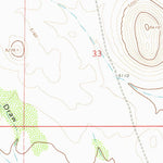 United States Geological Survey Cow Springs Mountain, NM (1963, 24000-Scale) digital map