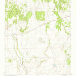 United States Geological Survey Cow Springs, NM (1972, 24000-Scale) digital map