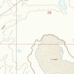 United States Geological Survey Cow Springs, NM (1972, 24000-Scale) digital map