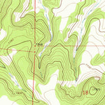 United States Geological Survey Cow Springs, NM (1972, 24000-Scale) digital map