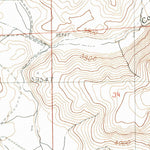 United States Geological Survey Cow Valley East, OR (1990, 24000-Scale) digital map