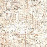 United States Geological Survey Cow Valley East, OR (1990, 24000-Scale) digital map