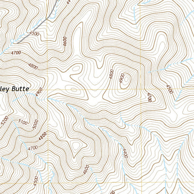United States Geological Survey Cow Valley East, OR (2020, 24000-Scale) digital map