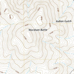 United States Geological Survey Cow Valley West, OR (2020, 24000-Scale) digital map
