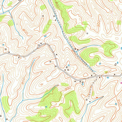 United States Geological Survey Cowan, KY (1952, 24000-Scale) digital map