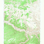 United States Geological Survey Cowboy Bench, UT (1968, 24000-Scale) digital map
