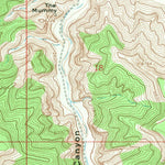 United States Geological Survey Cowboy Bench, UT (1968, 24000-Scale) digital map