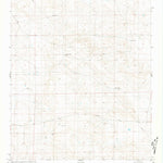 United States Geological Survey Cowboy Mesa NE, NM (1981, 24000-Scale) digital map