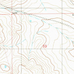 United States Geological Survey Cowboy Mesa NE, NM (1981, 24000-Scale) digital map