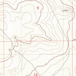 United States Geological Survey Cowboy Mesa, NM (1981, 24000-Scale) digital map