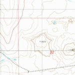 United States Geological Survey Cowboy Mesa NW, NM (1981, 24000-Scale) digital map