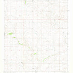 United States Geological Survey Cowboy Mesa SW, NM (1981, 24000-Scale) digital map