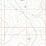 United States Geological Survey Cowboy Mesa SW, NM (1981, 24000-Scale) digital map