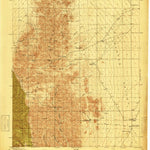 United States Geological Survey Cowboy Rim, NM (1918, 62500-Scale) digital map
