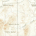 United States Geological Survey Cowboy Rim, NM (1923, 62500-Scale) digital map