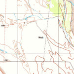United States Geological Survey Cowboy Springs, OK-TX (1984, 24000-Scale) digital map