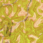 United States Geological Survey Cowcreek, KY (1953, 24000-Scale) digital map