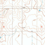 United States Geological Survey Cowden, OK (1984, 24000-Scale) digital map