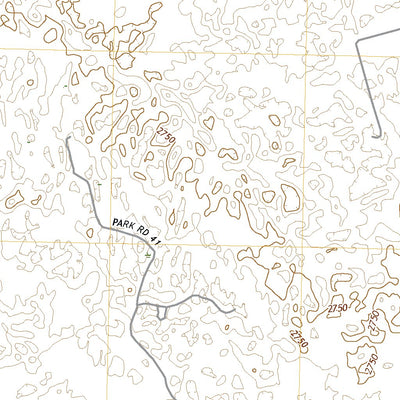 United States Geological Survey Cowden Place, TX (2022, 24000-Scale) digital map